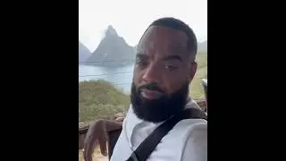Todd Tucker Flies Wife Kandi Out To St. Lucia For Her 49th B-Day! 🛩