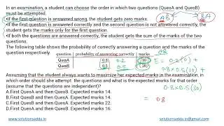 GATE 2021 SET-2 | EM | PROBABILITY | GATE TEST SERIES | SOLUTIONS ADDA | EXPLAINED BY POOJA