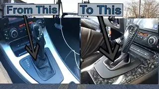 Upgrade BMW Auto Shift Boot for $19 |E90 335i|