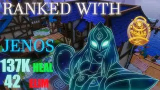 PALADINS RANKED WITH JENOS MAX HEALING | Paladins Gameplay - Build