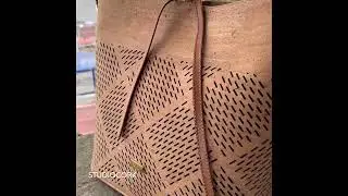 Cork Tote Bag Texture Detail - StudioCork
