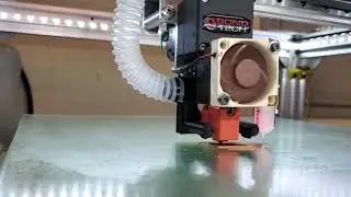 Converted 3d printer to use CPAP blower fan