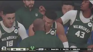 Brooklyn Nets Vs Milwaukee Bucks(1)