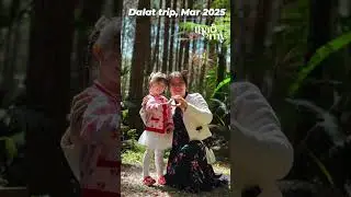 Nghỉ dưỡng tại Rừng th&ocirc;ng mơ mộng - lần thứ 2 Happy Thảo My đi Đ&agrave; Lạt  #happythaomy  #dalat  #kids
