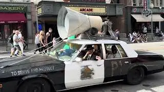 The Bluesmobile at Universal Studios Orlando.  