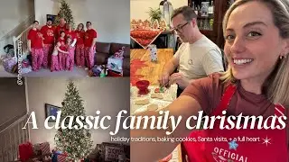 A 90s-Style Family Christmas | Baking, Santa Morning, & Being All Together