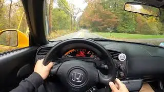 Supercharged 2006 Honda S2000 (AP2) POV Drive - 450WHP #shorts #sportscar #youtubeshorts #racingcar