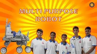 Multi purpose smart rover  mars rover surveillance rover #robot #latest #sunrobotics #schoolproject