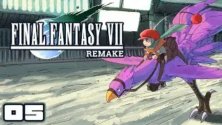 Let's Play Final Fantasy 7 Remake - PS4 Gameplay Part 5 - That's One Thicc Dog!