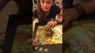 Glowing in ultraviolet trippy puzzle &laquo;Mushroom Elf&raquo; ॐ Светящийся в ультрафиолете сказочный пазл