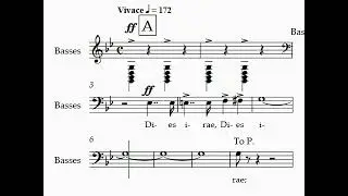 Dies irae Basses Choeur des Puys