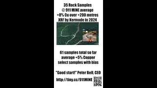 Digging at the 911 MINE @ Mount Sicker $KLM  Kermode #Copper