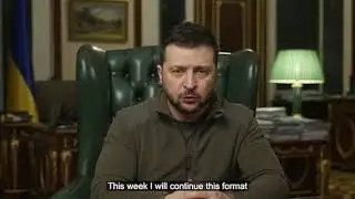 Day 47.  President Zelenskyy evening address to Ukraine. English Subs