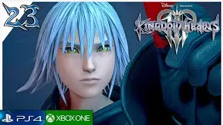 Kingdom Hearts 3, часть 23, геймплей на английском языке | Глава 9: Шесть главных героев | PS4 PR...