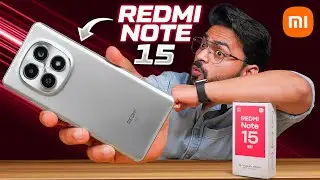 Redmi Note 15 Unboxing 🔥 | 120Hz Curved AMOLED + 108 MP 📸 | Best Smartphone Under 20000 .? 🤔
