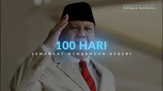 100 Hari Semangat Membangun Negeri, Langkah Nyata Menuju Indonesia Emas 2045