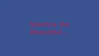 America, The Beautiful! - Karaoke