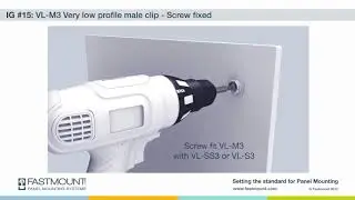 Installation Very Low Profile Range VL-03  -  FASTMOUNT