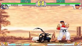 Street Fighter III Third Strike - Projectile Glitch
