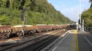 66125 + 66126 Power Out Of Preston Park Working 6N06 - 11/10/15