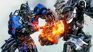 TODOS los mejores momentos de Transformers: la era de la extinción