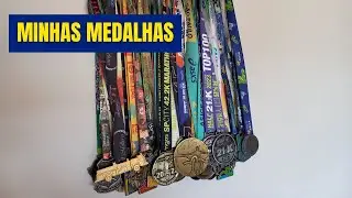 MINHAS MEDALHAS NA CORRIDA DE RUA