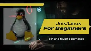 unix/linux for Beginners | cat and touch command | Cygwin | 2022