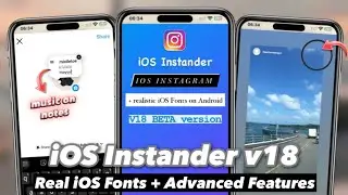 Instander v18 Beta Version iOS Instagram на Android