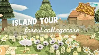 Forest Cottagecore Island Tour | Animal Crossing New Horizons