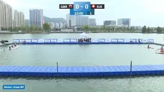 GBR vs Switzerland Women Group WP / 2024 ICF Canoe-Kayak Polo World Championships Deqing China