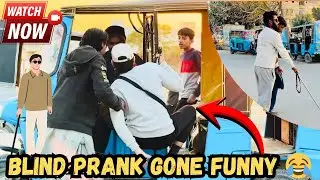 Blind Man Funny Prank 😂 || Blind Prank In Public 😆|| Am Family 