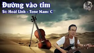 Karaoke Đường Vào Tim Tone Nam | TAS BEAT