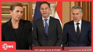 NATO and EU Leaders Announce New Sanctions and Military Aid for Ukraine | DWS News | AC1F