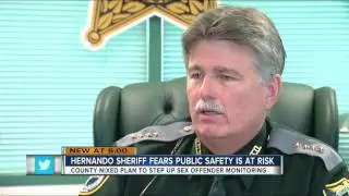 Hernando Sheriff fears public safety is at risk