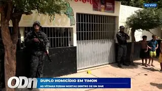 Duplo homicídio em Timon: As vítimas foram encontradas dentro de um bar 16 01 2026