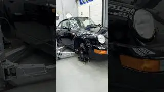 Wheel alignment for 964 Turbo.   #porsche #porsche964 #964 #964turbo #tracktool #ringtool