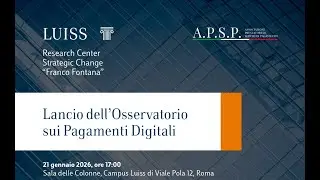 Lancio del digital Payments observatory