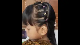 Cara mengikat rambut anak mudah dan rapih