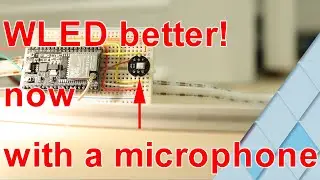 WLED, now with sound reactive
