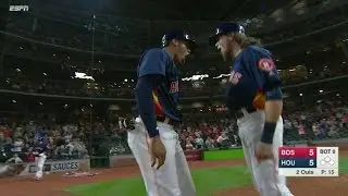 BOS@HOU: Rasmus ties the game with a homer in the 9th
