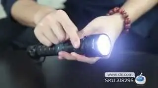 KINFIRE KC30 3-LED 1800lm Dimming Diving Flashlight -- DX.COM