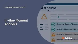 CallMiner RealTime: Live Call Monitoring and Redaction