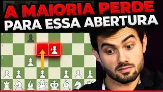 NENHUM iniciante sabe DEFENDER essa abertura MATADORA no xadrez online!!! SpeedRun #ep22
