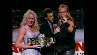 Bert Prentice w/Terry Golden/Princess Dee + Cora Combs Interviews Music City Wrestling TV 5 11-15-97