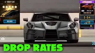 CSR2 Win Ginetta Akula | 20x Drop Rates Test⚡, GOLD KEY PULLS 🗝️
