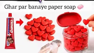 How to make paper soap very easy to make so don't skip the video 