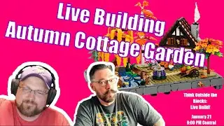 Live Building Autumn Cottage Garden