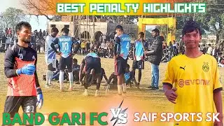 1ST ROUND  || SAIF SPORTING SK 🆚 BAND GARI FC  || CHARI HUJIR FOOTBALL TOURNAMENT  || 