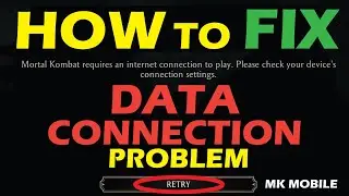 how to fix data connection problem mk mobile
