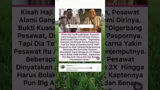 Kisah Haji Yang Menakjubkan #trending #viralvideo #fyp #shorts #artist
